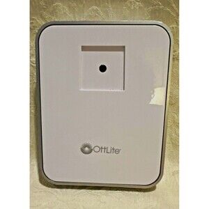 OttLite White Desk Lamp Base Touch Control GX7825 120V 13W 0.21A